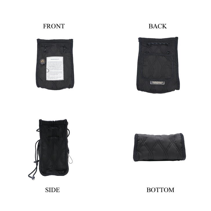【正規取扱店】【レターパック配送/時間指定不可】THEATRE PRODUCTS シアタープロダクツ QUILT SEAT BAG キルティングシートバッグ マザーズバッグ 芸能人 カバン ギフト 人気 オシャレ スマホケース インスタ 表参道 BL210305 正規品