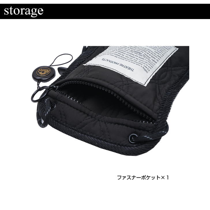 【正規取扱店】【レターパック配送/時間指定不可】THEATRE PRODUCTS シアタープロダクツ QUILT SEAT BAG キルティングシートバッグ マザーズバッグ 芸能人 カバン ギフト 人気 オシャレ スマホケース インスタ 表参道 BL210315 正規品