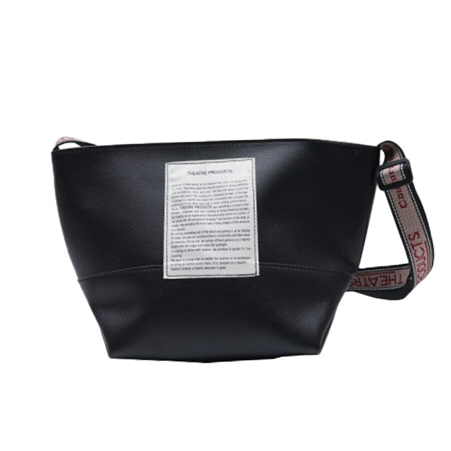 【正規取扱店】THEATRE PRODUCTS シアタープロダクツ ショルダーバッグ KOSHI コシー ジャガードテープ バッグ FAKELEATHER フェイクレザー 合皮 芸能人 カバン 人気 おしゃれ インスタ 表参道 CL210901 正規品
