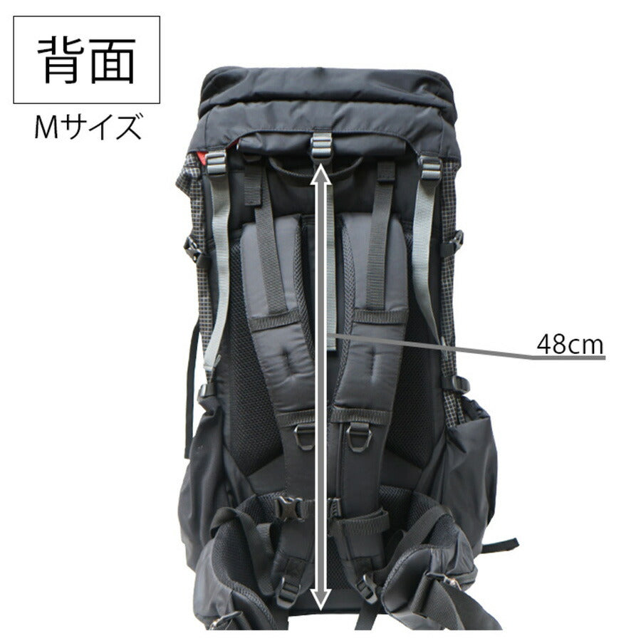 【Columbia】PU8654 ワイルドウッド 50L+10L バックパック コロンビア 登山リュック 腰ベルト付き レインカバー 山小屋泊 テント泊 Extreema X-Pac 2気質構造 トレッキングポールホルダー ハイドレーションシステム