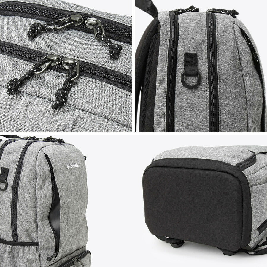 【Columbia】PU8681 LBフローレス 20L バックパック リュック かばん シンプル ブラック 使いやすい お出かけ 普段使い 通学 通勤 ユニセックス 多機能