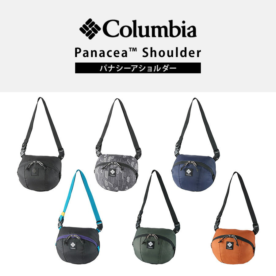 Columbia pu8801 Panacea Shoulder ショルダー パナシーア 斜め掛け 鞄 カバン かばん バッグ 普段使い 使いやすい ユニセックス プレゼント ギフト ブラック