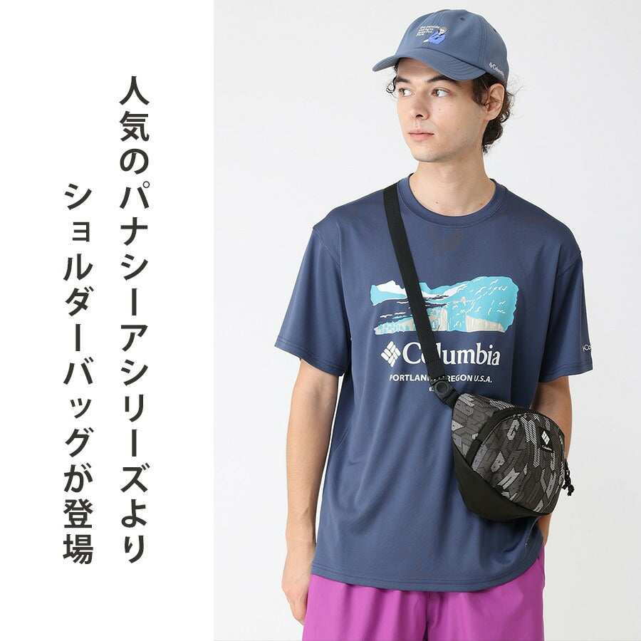 Columbia pu8801 Panacea Shoulder ショルダー パナシーア 斜め掛け 鞄 カバン かばん バッグ 普段使い 使いやすい ユニセックス プレゼント ギフト ブラック