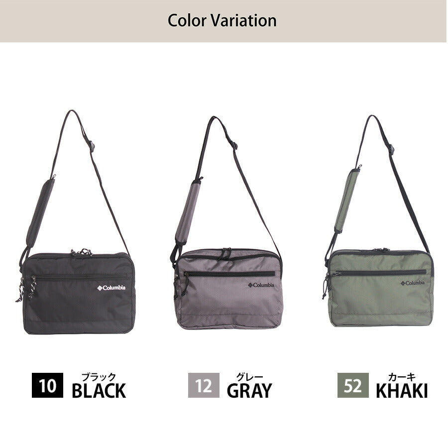 Columbia pu8814 Big Muddy Road ショルダー 斜め掛け 鞄 カバン かばん バッグ 普段使い 使いやすい シンプル ユニセックス プレゼント ギフト ブラック