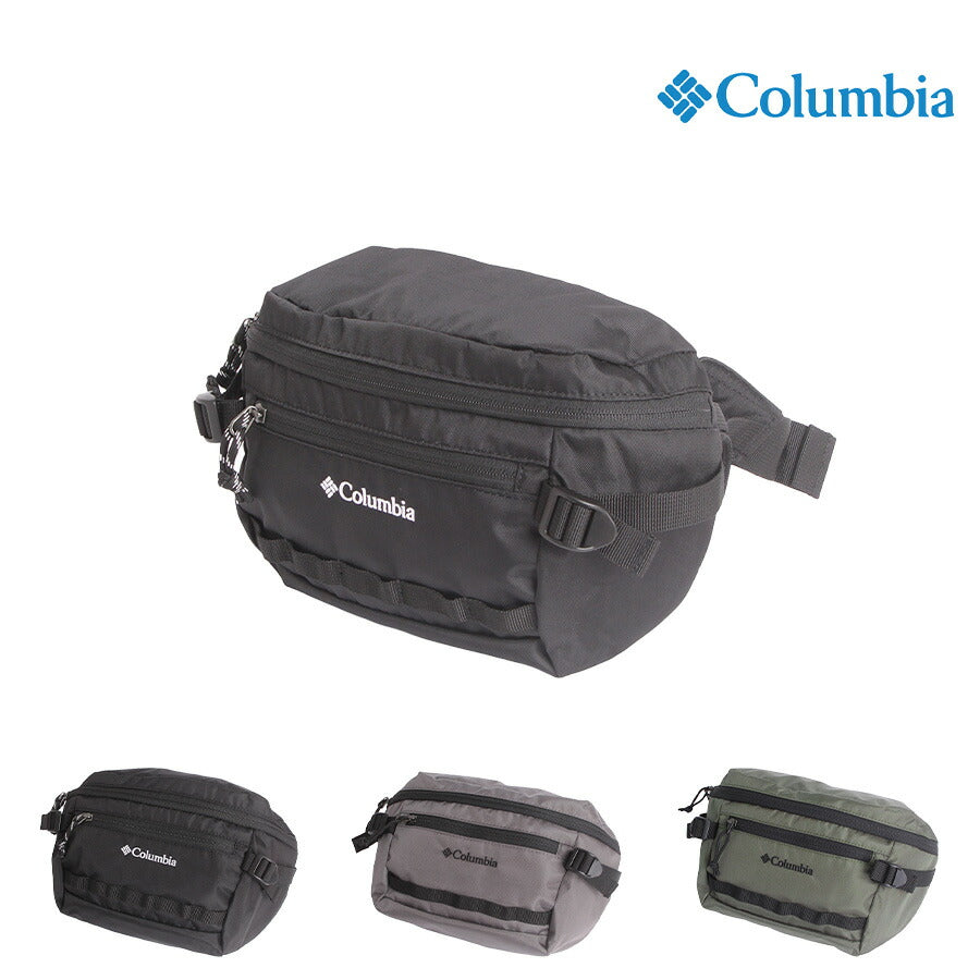 Columbia pu8815 Big Muddy Road ヒップバッグ 斜め掛け 鞄 カバン かばん バッグ 普段使い 使いやすい シンプル ユニセックス プレゼント ギフト ブラック