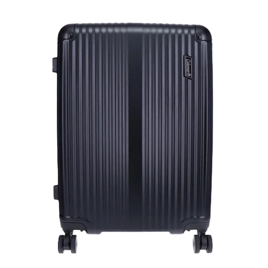 【Coleman】 14-70 PC100 キャリー 60-69L スーツケース 拡張機能付き ダブルホイール ユニセックス 出張 宿泊 旅行 大容量 ジッパータイプ プレゼント ブラック