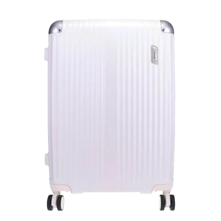 【Coleman】 14-70 PC100 キャリー 60-69L スーツケース 拡張機能付き ダブルホイール ユニセックス 出張 宿泊 旅行 大容量 ジッパータイプ プレゼント ブラック