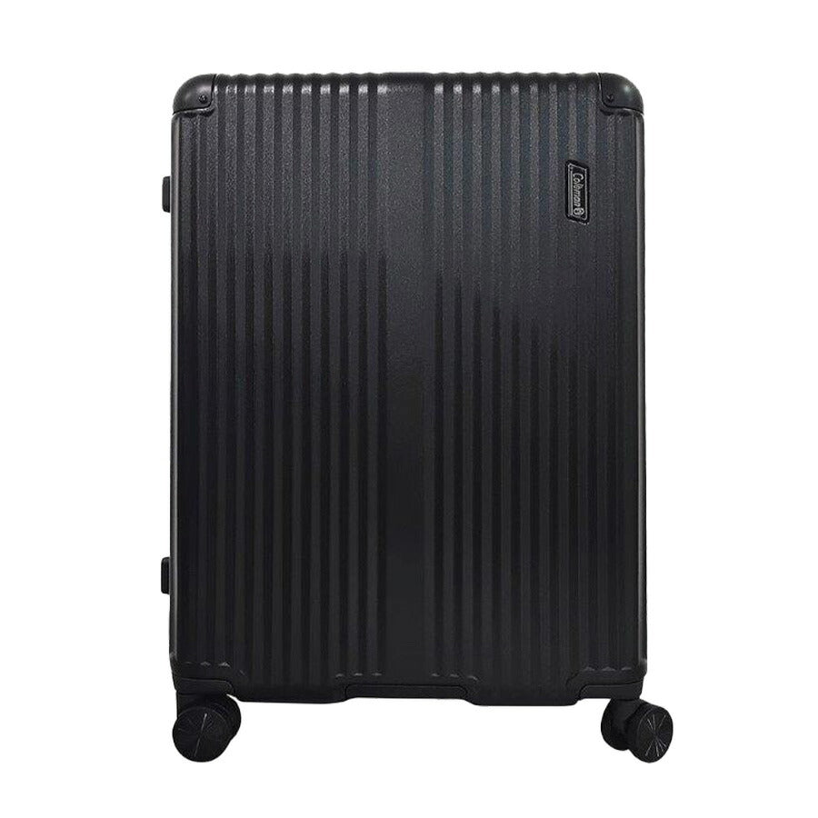 【Coleman】 60001 フレームキャリー 92L スーツケース ダブルホイール TSAロック ユニセックス 出張 宿泊 旅行 大容量 ジッパータイプ プレゼント ブラック