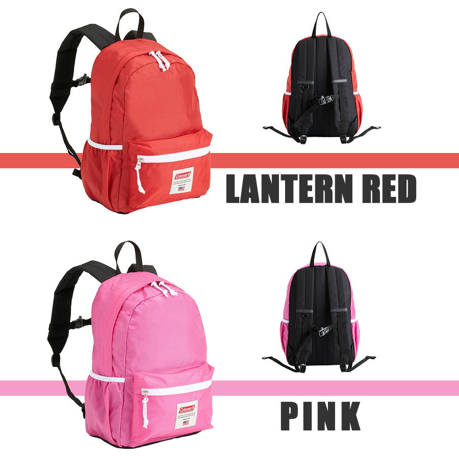 【Coleman】 kids006 デイパックミニ かばん バッグ リュック キッズ ジュニア シンプル コールマン 登園 通学 小学生 ユニセックス プレゼント ギフト ブラック