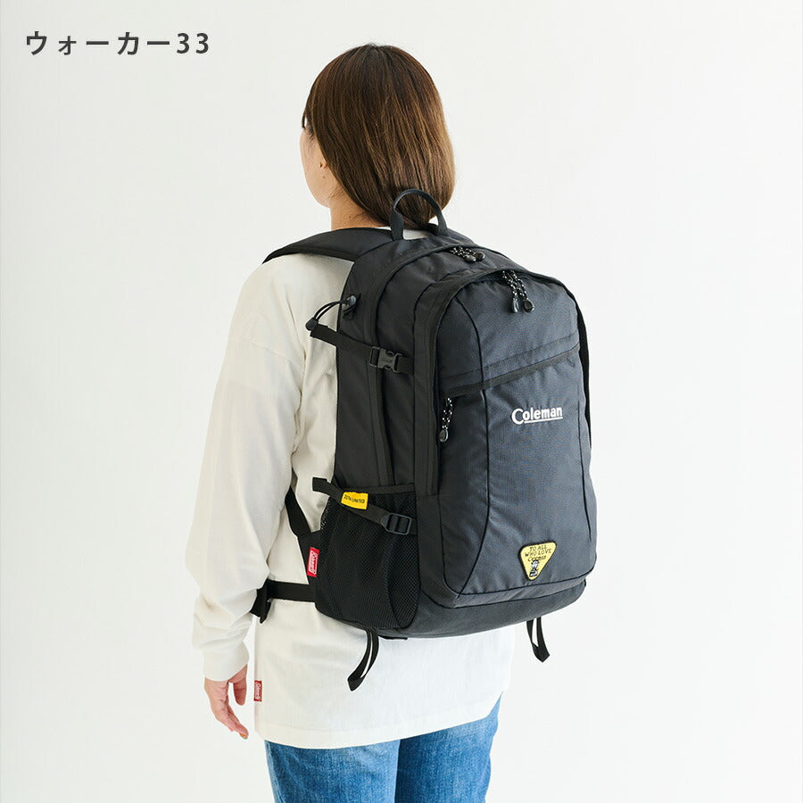 【Coleman】ウォーカー33 20TH リミテッド リュック 限定 バックパック 復刻 walker33 33L コールマン メンズ レディース バックパック かばん シンプル おしゃれ 大容量 普段使い アウトドア ユニセックス ブラック 予約