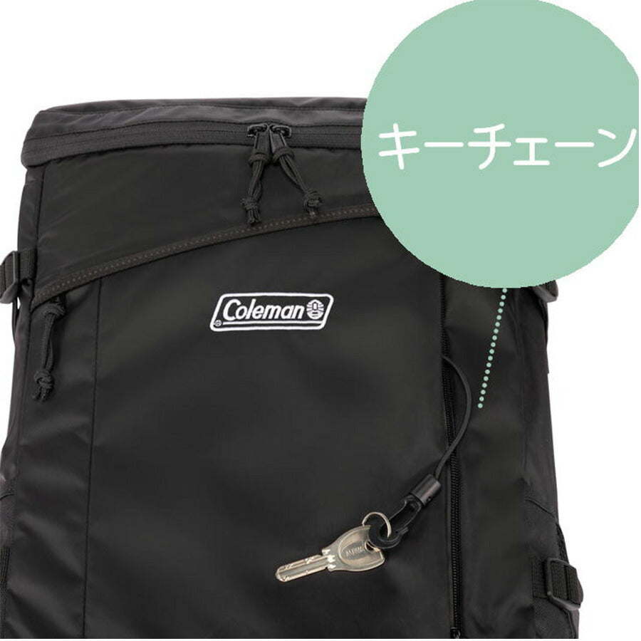 Coleman コールマン WALKERSQUARE ウォーカースクエア バックパック デイバック リュックサック リュック メンズ レディース スクール アウトドア 旅行 通勤 バッグ 通学 大容量 部活 学生 おしゃれ 人気 送料無料 新作 30L ポリエステル