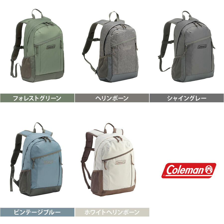 Coleman コールマン walker15 ウォーカー 15L リュック デイパック バックパック メンズ レディース ユニセックス 男女兼用 撥水 アウトドア 旅行 部活 習い事 通勤 バッグ 通学 学生 マザーズ おしゃれ 人気 送料無料