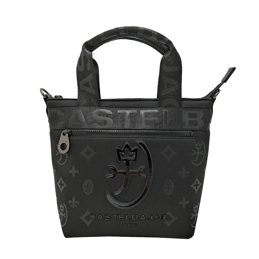 CASTELBAJAC 060551 ウェット トートバッグ 斜め掛け 手持ち 2wayバッグ かばん コンパクト 普段使い ユニセックス メンズ プレゼント ギフト ブラック