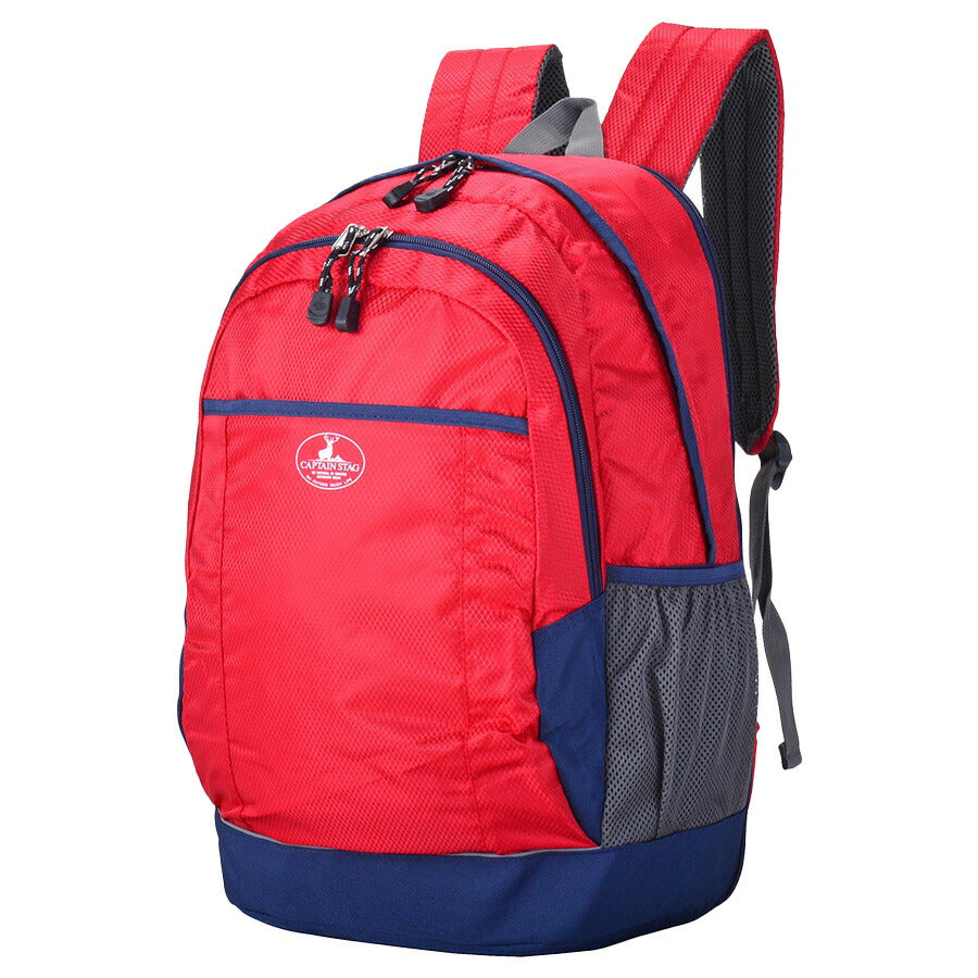 【CAPTAIN STAG】 1312 リュック 34-42L かばん バッグ バックパック シンプル おしゃれ かっこいい 便利 使いやすい メンズ プレゼント ギフト ブラック