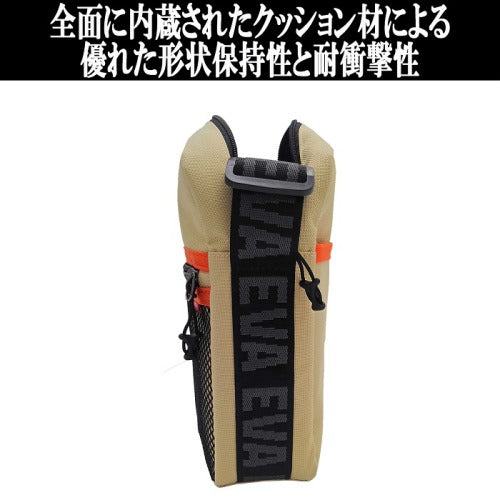 【レターパック配送/日時指定不可】RADIO EVA×FIRE FIRST(ラディオエヴァ&ファイヤーファート) EVFF-21ミニショルダーバッグ スクエアショルダー エヴァコラボ エヴァンゲリオン メッシュ シンプル おでかけ 旅行 ギフト《北海道、沖縄,、離島、代引き不可》