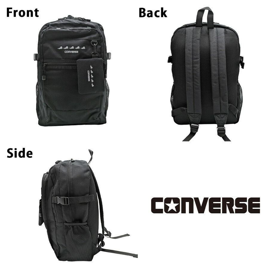【CONVERSE】リュック 大容量 18421800 プリントバックパック リュック オールスター A4 30L 中学生 高校生 大学生 通学 かわいい カジュアル コンバース ギフト ホワイト