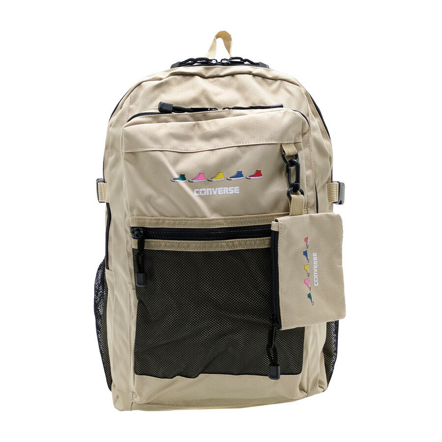 【CONVERSE】リュック 大容量 18421800 プリントバックパック リュック オールスター A4 30L 中学生 高校生 大学生 通学 かわいい カジュアル コンバース ギフト ホワイト