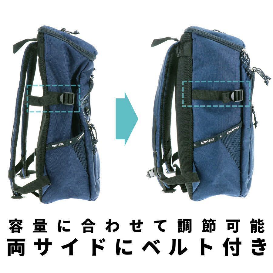 【CONVERSE】リュック 大容量 20074 30L リュック 大容量 リュックサック バックパック 通学 軽量 シンプル カジュアル 中高生 大学生 ユニセックス プレゼント ギフト ブラック