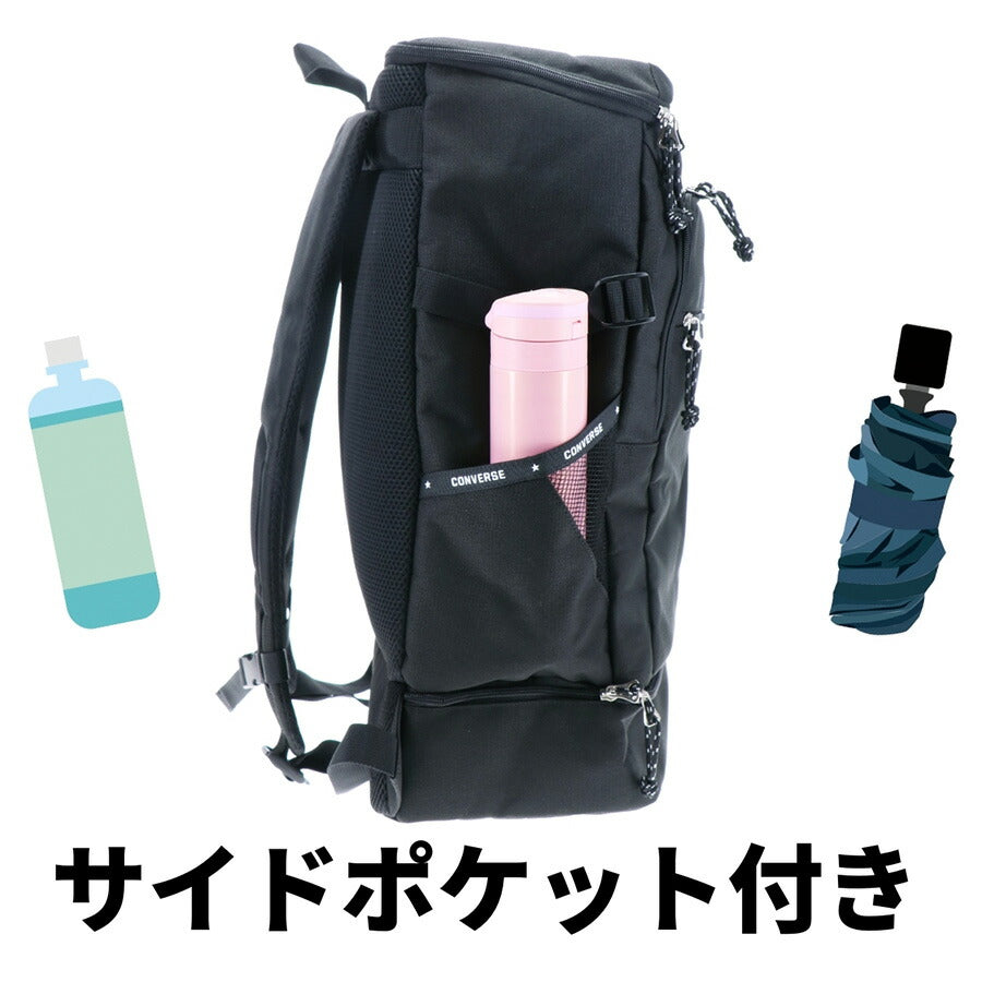 【CONVERSE】リュック 大容量 20075 33L リュック 大容量 リュックサック バックパック 通学 軽量 シンプル カジュアル 中高生 大学生 ユニセックス プレゼント ギフト ブラック