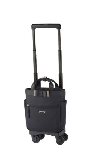 SWANY スワニー D-552 ルバンドミニII (TS15)4輪ストッパー付 2Way ハンドバッグ トートバッグ キャリーバッグ レディース 旅行 買い物 撥水 A5 おしゃれ 大人 シンプル かわいい 便利 上品 送料無料