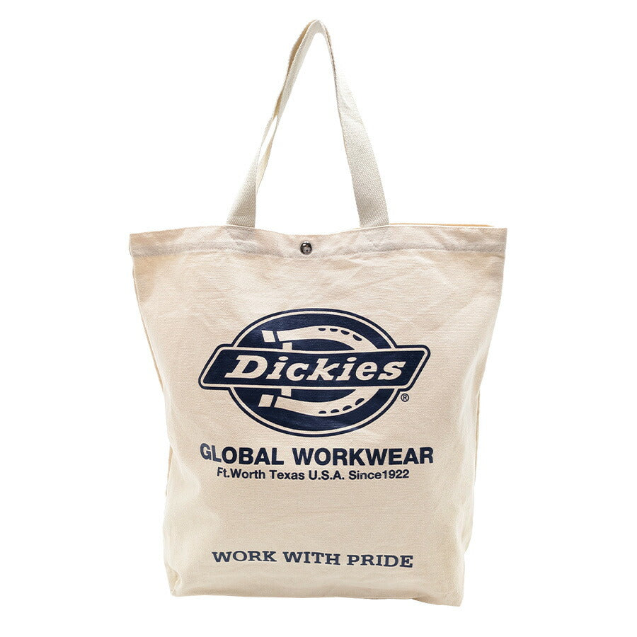 【Dickies】 16826300 ロゴキャンバストートバッグ 鞄 かばん カバン バッグ 手持ち ディッキーズ 通勤 通学 使いやすい 便利 プレゼント 贈り物 ギフト