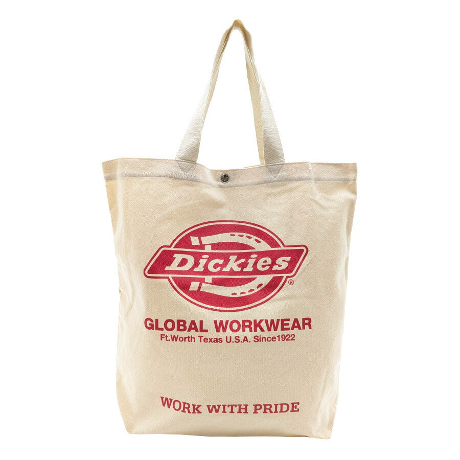 【Dickies】 16826300 ロゴキャンバストートバッグ 鞄 かばん カバン バッグ 手持ち ディッキーズ 通勤 通学 使いやすい 便利 プレゼント 贈り物 ギフト