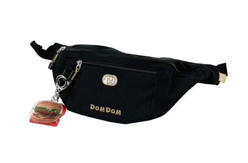 【レターパック配送/時間指定不可】DOMDOM ドムドム DM005 ウエストバッグ ボディバッグ 斜め掛け サコッシュ ウエストポーチ 普段使い アウトドア 旅行 散歩 おしゃれ 可愛い どむぞう ドムドムバーガー ノベルティ キーホルダー 正規品