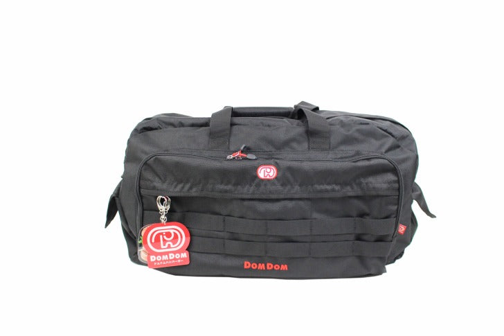 DOMDOM ドムドム DM011 ボストンバック 大容量 50L 撥水 600Dポリエステル A4 普段使い アウトドア 旅行 通勤 通学 学生 おしゃれ 可愛い どむぞうくん ドムドムバーガー ノベルティ チャーム アクリルチャーム 正規品