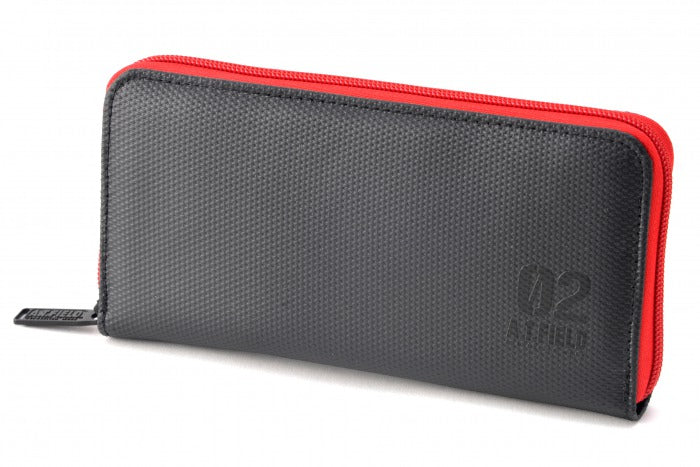 DEVICE 【新世紀エヴァンゲリオンコラボ】DEVICE×A.T.FIELD ターポリン 長財布 エヴァ コラボ 長財布 財布 ウォレット ラウンド ファスナー ナイロン dpn90055