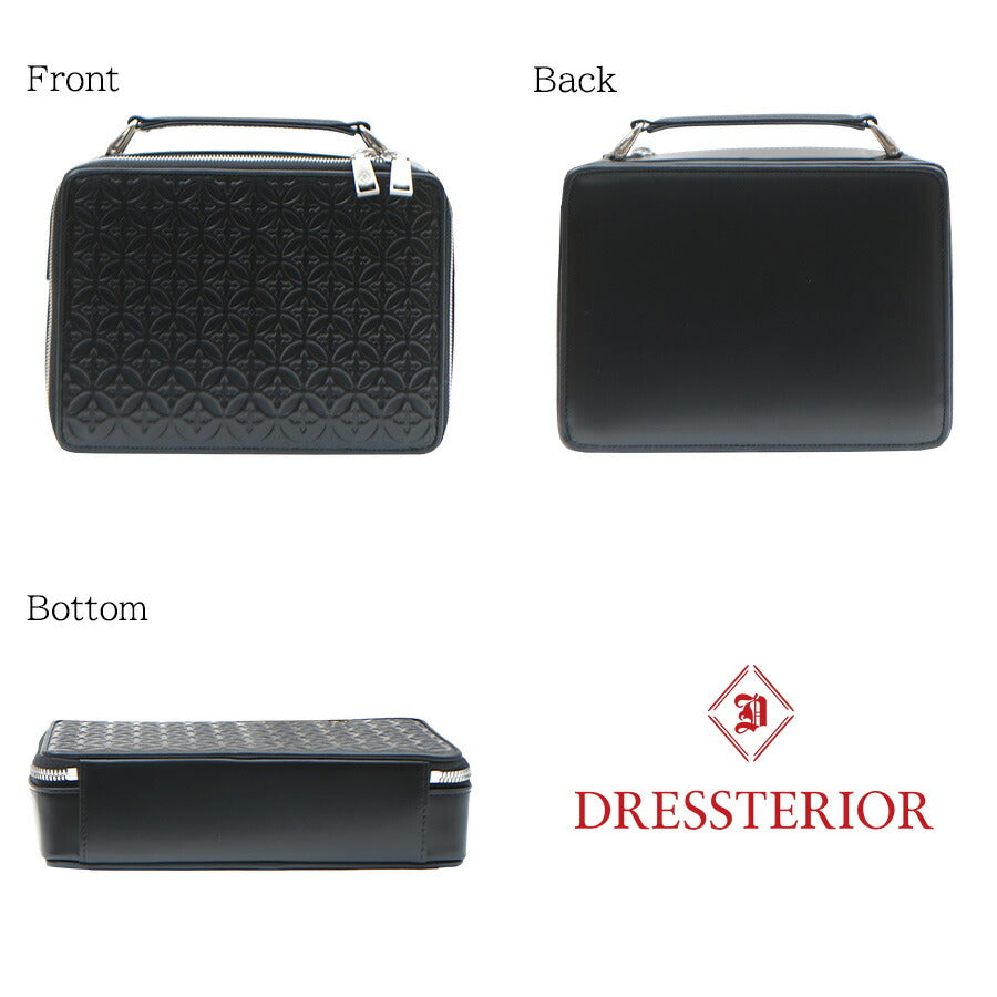 【DRESSTERIOR】864103 レザーショルダーバッグ ウェルシュ 鞄 かばん ショルダー 斜めがけ ドレステリア ブランド ブラック トープ レディース おしゃれ かわいい エレガント 使いやすい 母の日 プレゼント 誕生日 ギフト 贈り物 お誕生日