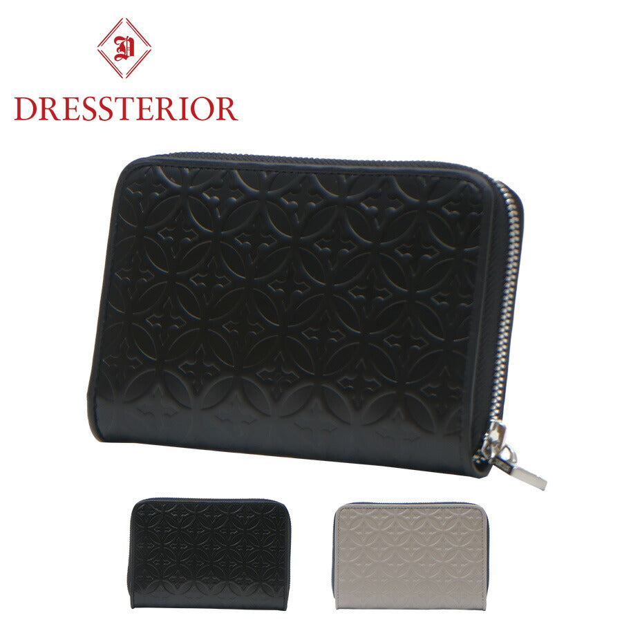【SNSで話題のレザーケアクリームプレゼント中!】【DRESSTERIOR】864602 二つ折り財布 ウェルシュ 財布 サイフ 折り財布 ドレステリア ブランド ブラック トープ レディース おしゃれ かわいい プレゼント 誕生日 ギフト 贈り物 お誕生日 牛革 本革 collonil コロニル