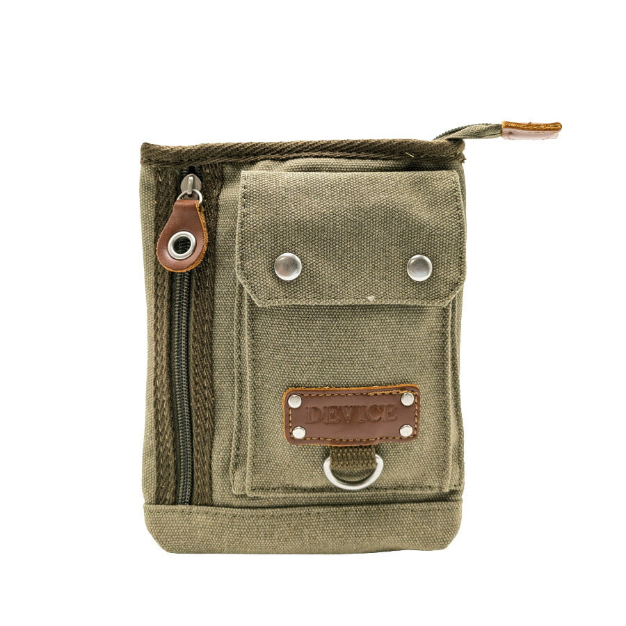 【DEVICE】 dch30019 2WAYシザーケース ミニショルダー ショルダーバッグ ミリタリー シンプル カジュアル 便利 使いやすい メンズ プレゼント ブラック