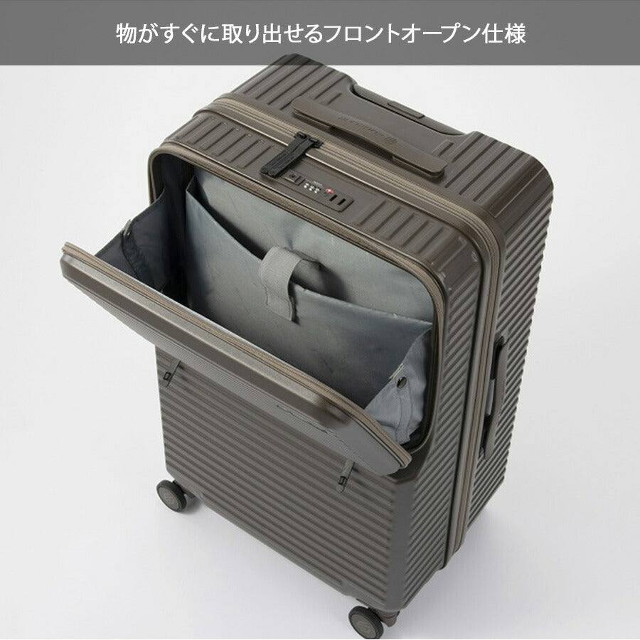 【EDGELINK】05803 CRUZBOX スーツケース 64L 5-7泊 キャリーケース 大容量 旅行 出張 シンプル 使いやすい ユニセックス プレゼント ギフト ブラック