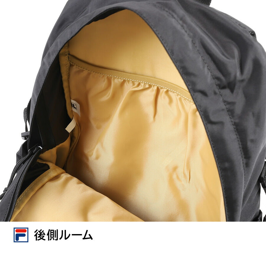 【FILA】リュック 大容量 7835 ボレロ バックパック かばん カバン 鞄 バッグ シンプル フィラ ブラック 使いやすい お出かけ 普段使い ユニセックス 軽量