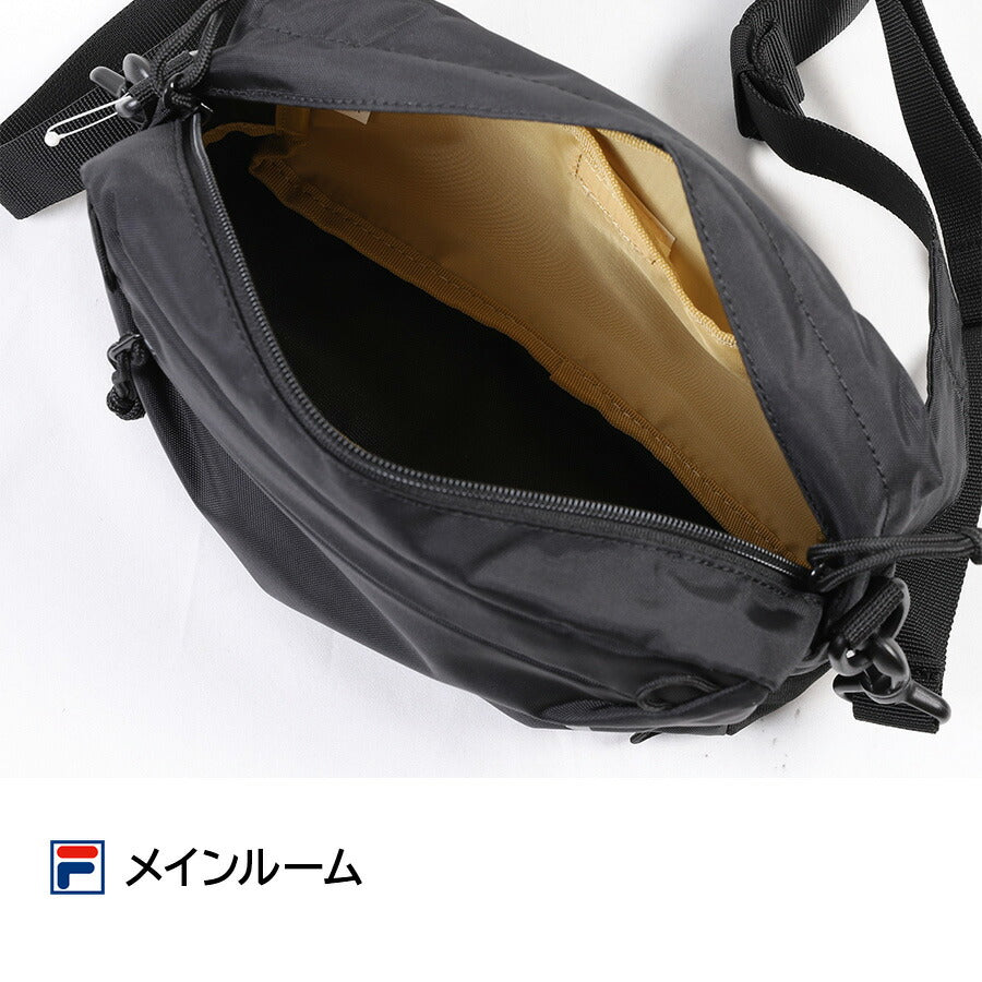 【FILA】7876 ボレロ ウエストショルダー 斜め掛け かばん カバン 鞄 バッグ シンプル ブラック ユニセックス 軽量
