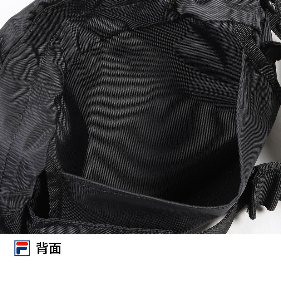 【FILA】7876 ボレロ ウエストショルダー 斜め掛け かばん カバン 鞄 バッグ シンプル ブラック ユニセックス 軽量