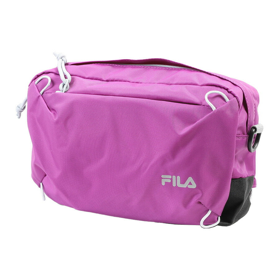 【FILA】7876 ボレロ ウエストショルダー 斜め掛け かばん カバン 鞄 バッグ シンプル ブラック ユニセックス 軽量