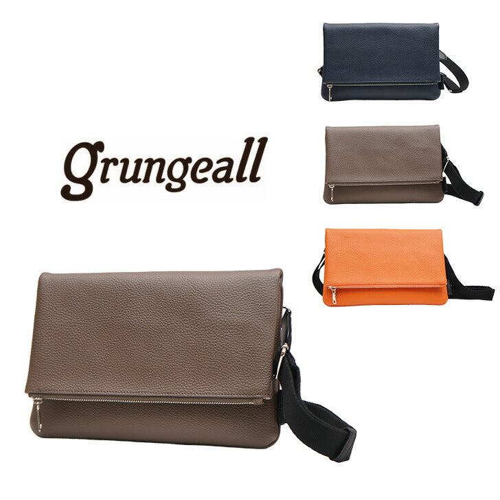 grungeall グランジオール GR203 2WAY クラッチバッグ ショルダーバッグ ワンショル ショルダー 斜め掛け 肩掛け 牛革 レザーバッグ オイルレザー シングル 通勤 取り外し可能 メンズ レディース 男女兼用 おでかけ 旅行 シンプル ギフト プレゼント 贈り物