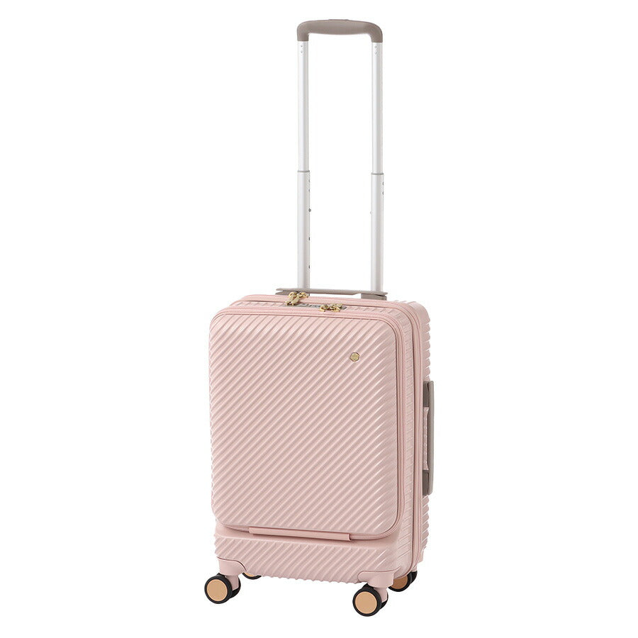 【HaNT】06752 アワーズ スーツケース 31L キャリーケース 2〜3泊 旅行 宿泊 出張 キャリーバッグ TSロック シンプル ハント チャコールブラック ディープシーネイビー バニラアイボリー シェルピンク 使いやすい おしゃれ お出かけ 大容量