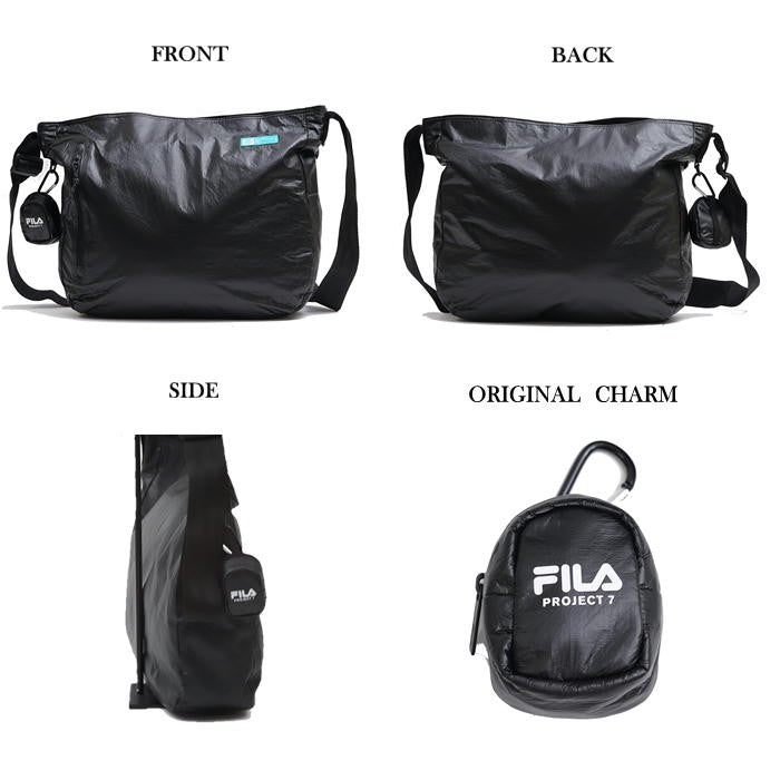 新作 FILA×BTSコラボ Back to Nature メッセンジャーバッグ ショルダーバッグ 斜め掛け バンタン SDGs サステナブル 軽量 バッグ 鞄 メンズ レディース 人気 おしゃれ 送料無料