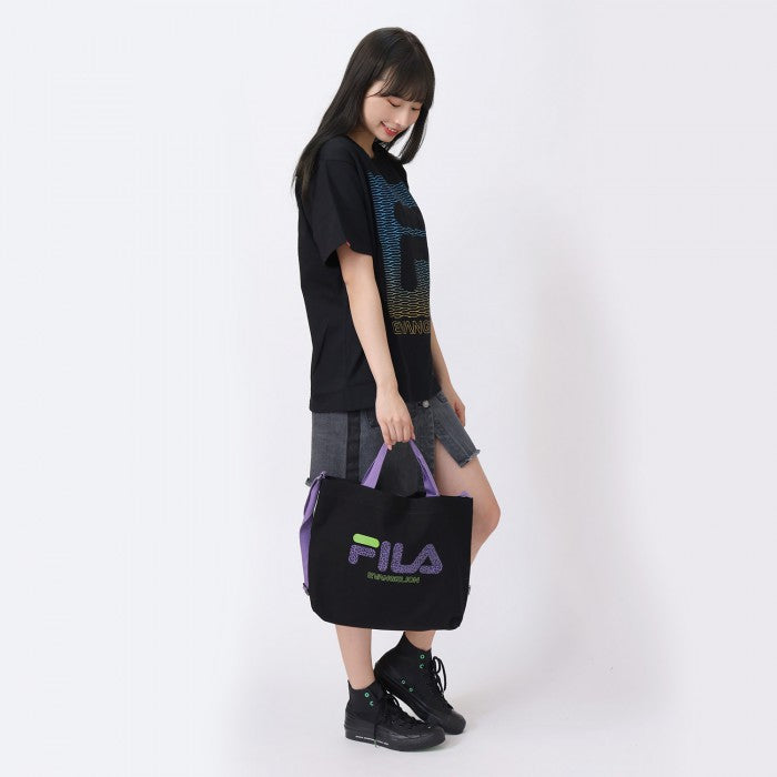 RADIOEVAFILAEVANGELIONLIMITED エヴァンゲリオン フィラ 2wayトート ショルダーバッグ 8FEVA2 メンズ レディース 男女兼用 エヴァ アニメ おしゃれ 人気 かばん 送料無料