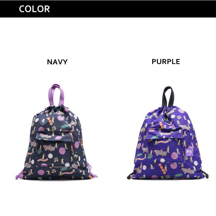 【数量限定ノベルティ対象商品】BTSxFILALet'sBeDYNAMITE STRINGBAG ナップサック No.FS3BCD6C16X ユニセックス リュック 通学 習い事 ARMY 軽量 バッグ 人気 おしゃれ 送料無料 トレンド 正規販売店