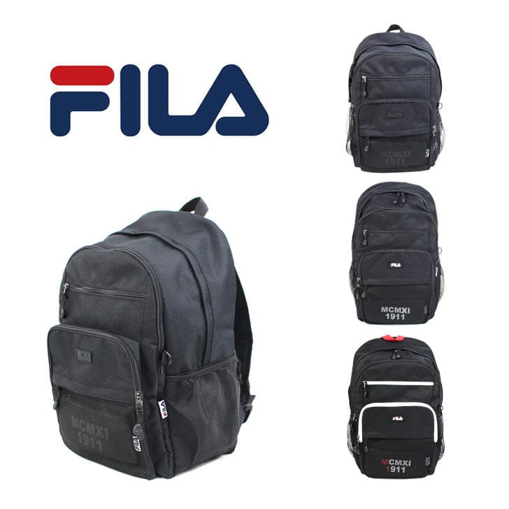 FILA フィラ プレジオ 7745 デイパック リュックサック バックパック 通勤 通学 学生 メンズ レディース 男女兼用 アウトドア おしゃれ B4 スクール ポーチ付 二層式 リフレクター 撥水加工 33L