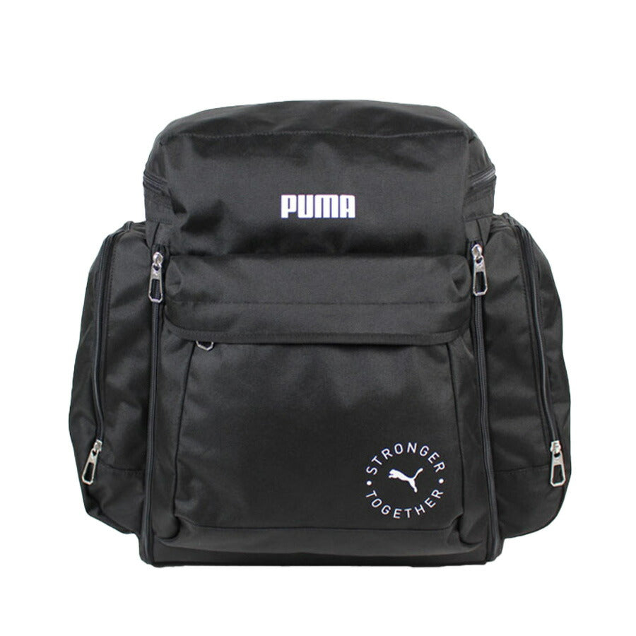 【PUMA】リュック 大容量 プーマ サブリュック J20161 拡張 46L 54L 3泊 4泊 5泊 キッズ ジュニア ボーイズ ガールズ スポーツ オールシーズン 全4色 ブラック ホワイト レッド ライム 撥水 ポリエステル 送料無料 ギフト おしゃれ 人気 お泊まり保育 災害 防災