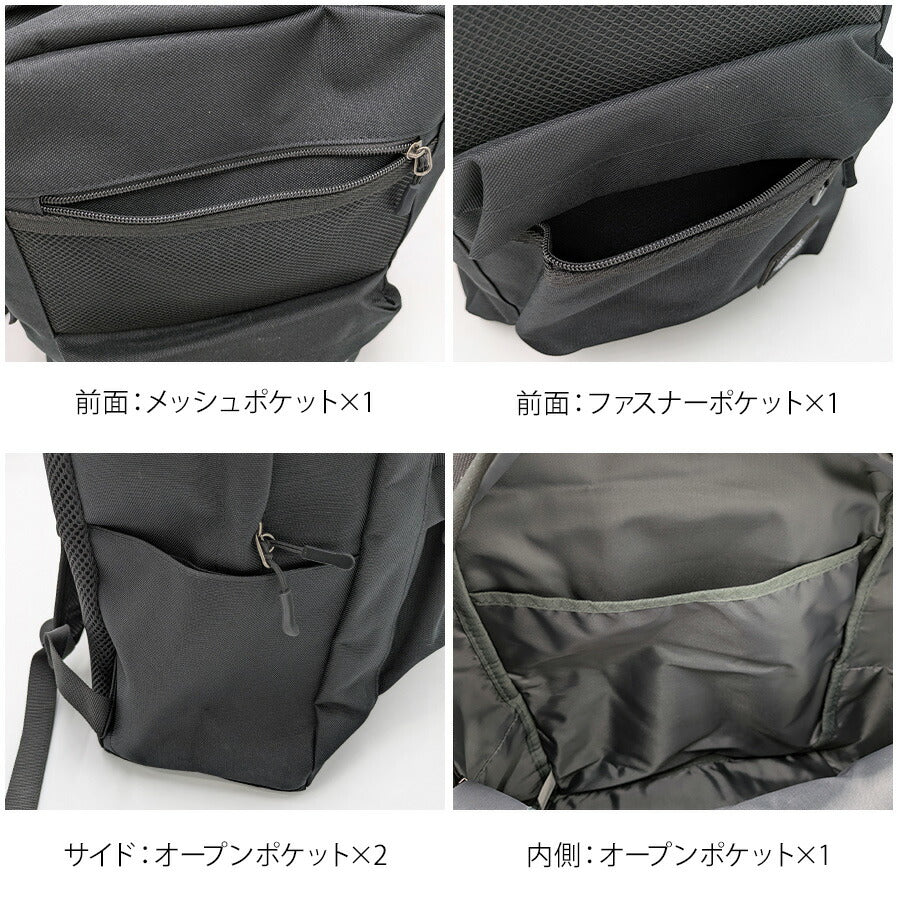 JEMORGAN jmb100 リュック バックパック 大容量 鞄 カバン かばん バッグ 通勤 通学 普段使い 使いやすい シンプル ユニセックス プレゼント ギフト ブラック