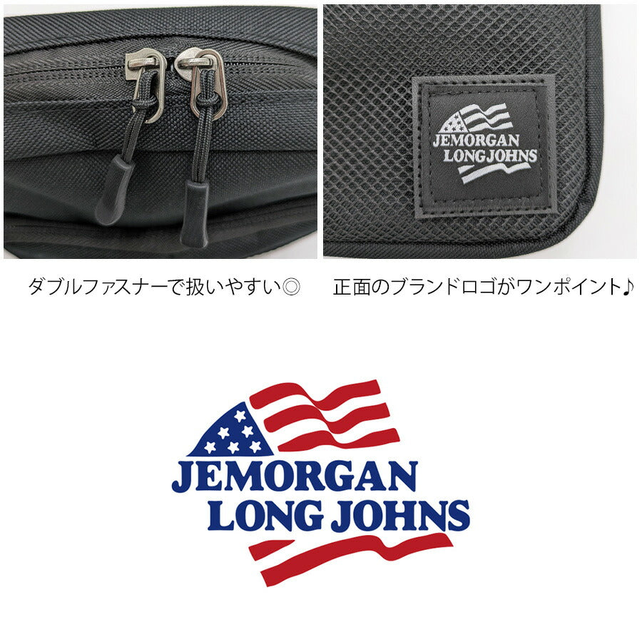 JEMORGAN jmb112 ミニショルダー 斜め掛け コンパクト 鞄 カバン かばん バッグ 普段使い 使いやすい シンプル ユニセックス プレゼント ギフト ブラック