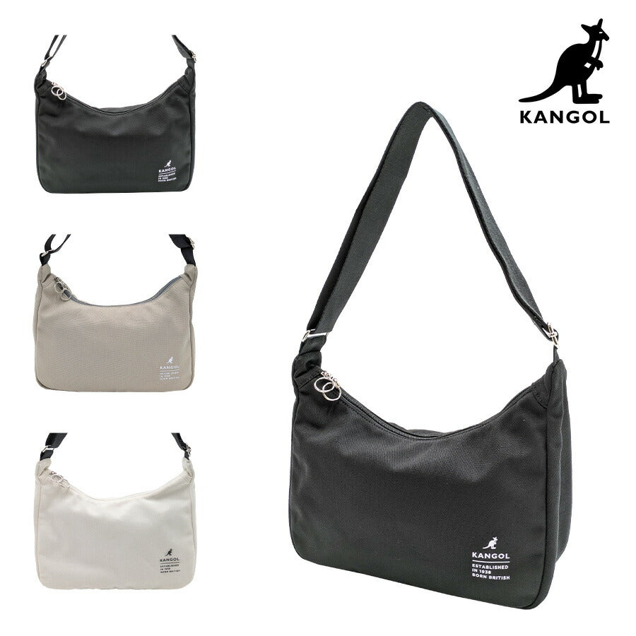 【レターパック配送/時間指定不可】【KANGOL】 250-02130 ショルダーバッグS 斜め掛け 肩掛け かばん バッグ ユニセックス ギフト プレゼント ブラック