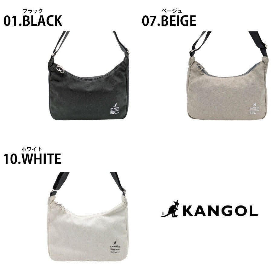 【レターパック配送/時間指定不可】【KANGOL】 250-02130 ショルダーバッグS 斜め掛け 肩掛け かばん バッグ ユニセックス ギフト プレゼント ブラック