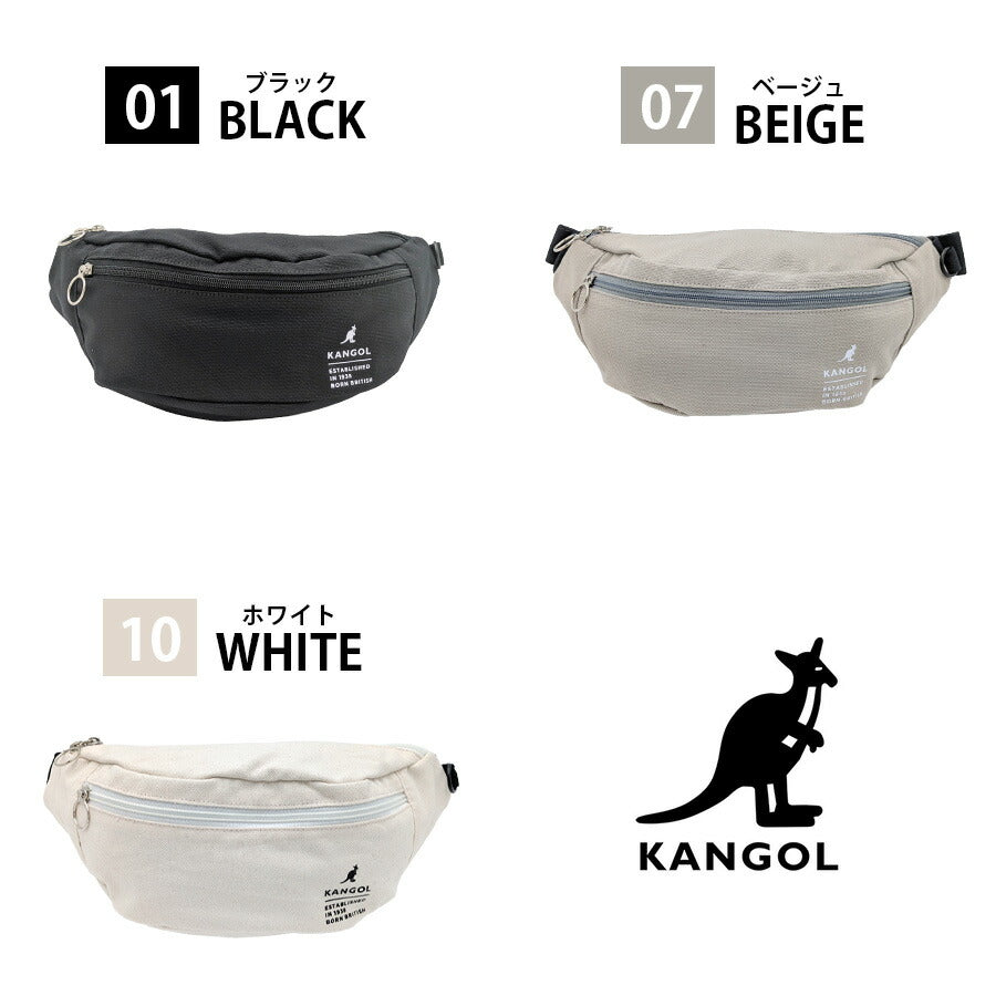 【レターパック配送/時間指定不可】【KANGOL】250-02132 スリリングバッグS 斜め掛け かばん 普段使い 使いやすい ユニセックス ギフト プレゼント ブラック