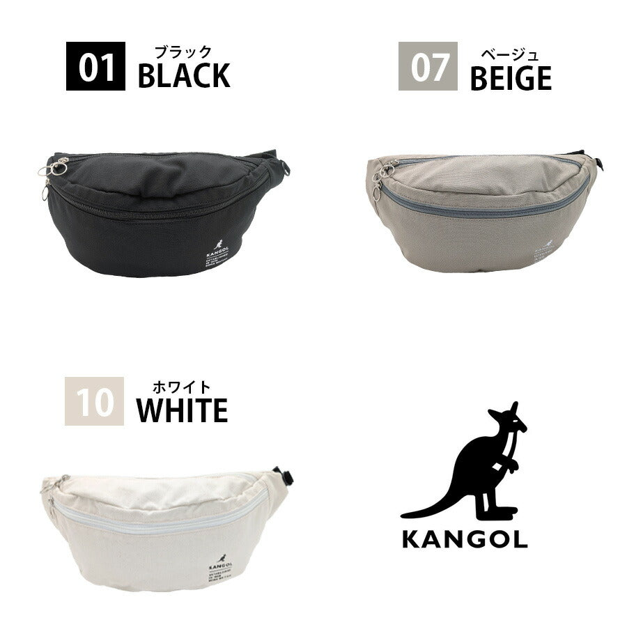 【KANGOL】250-02133 スリリングバッグL 斜め掛け かばん 鞄 カバン 普段使い 使いやすい シンプル カジュアル ユニセックス ギフト プレゼント ブラック